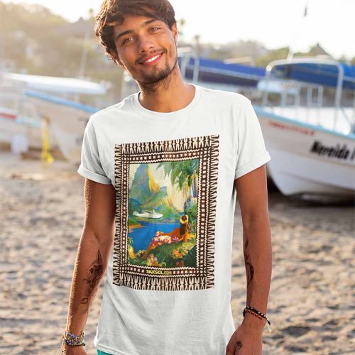 Vintage South Seas Pan Am Clipper - Casual Classic Men's Tee