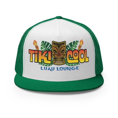 TikiCool Luau Lounge Flat Bill Snapback Trucker
