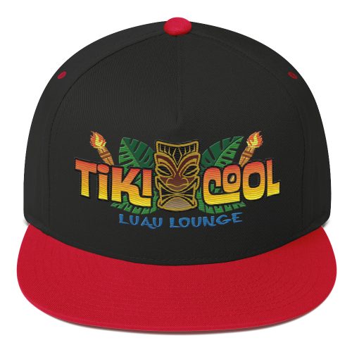 TC Luau Lounge Hip & Durable High Crown Flat Bill Snapback