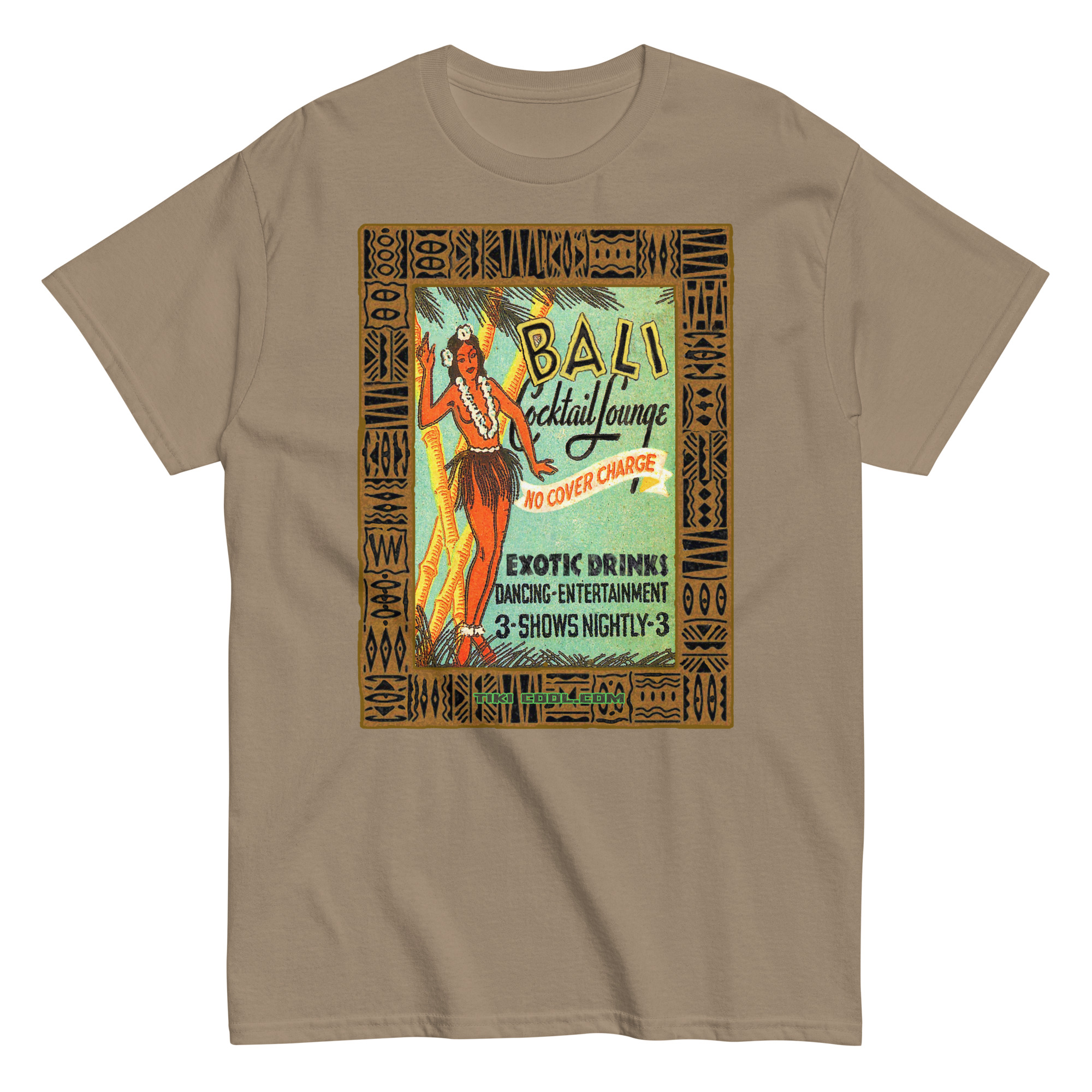 Retro Exotic Bali Lounge - Casual Classic Unisex Tee - Image 7
