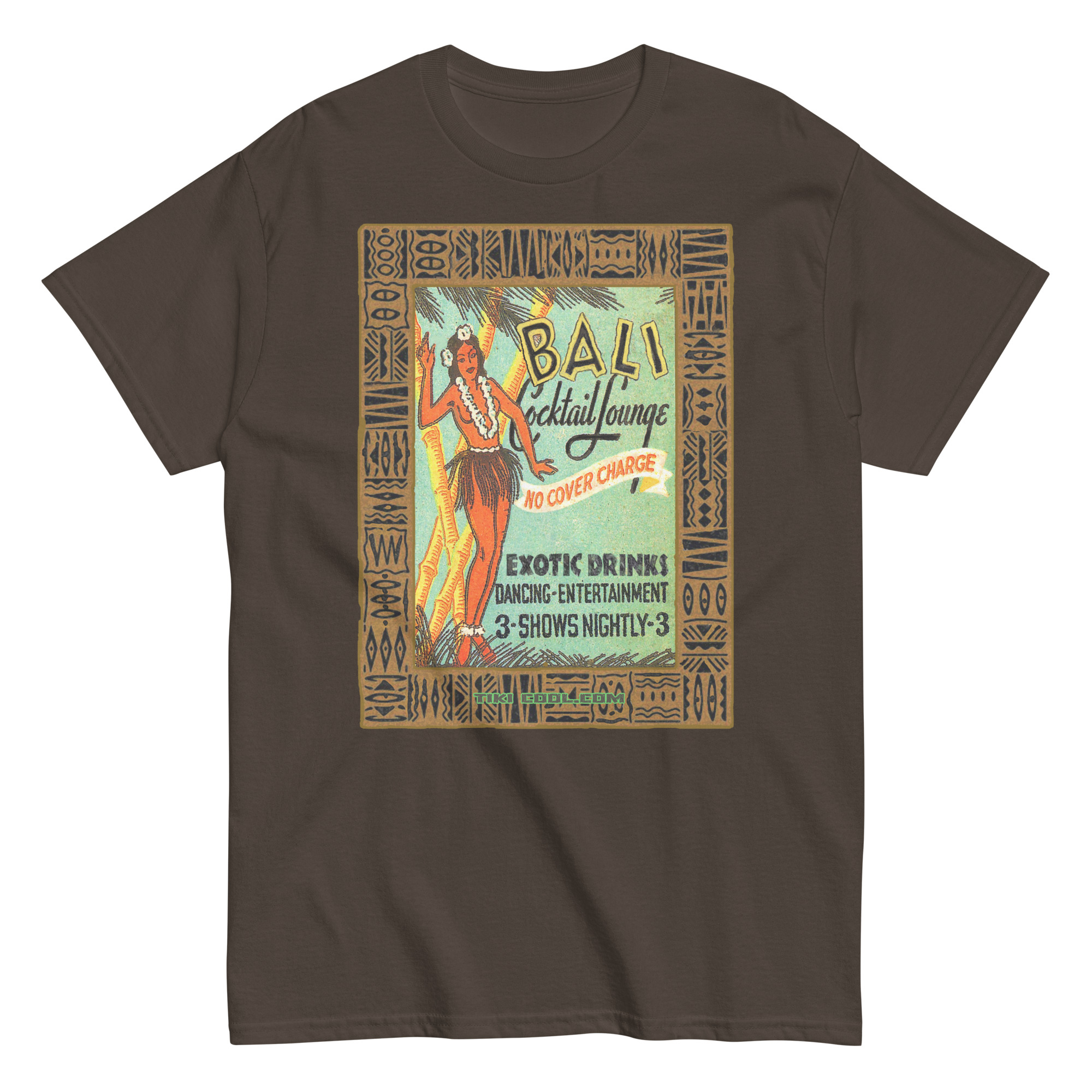 Retro Exotic Bali Lounge - Casual Classic Unisex Tee