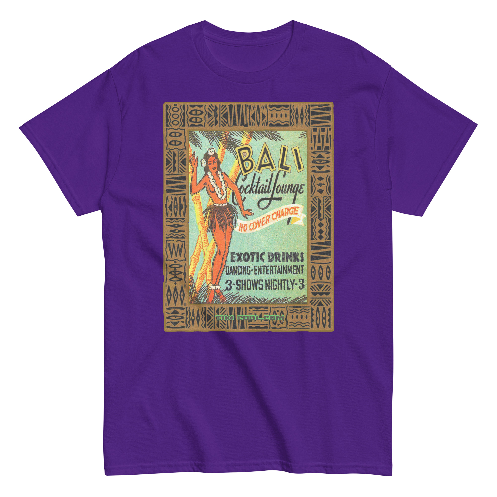 Retro Exotic Bali Lounge - Casual Classic Unisex Tee - Image 3