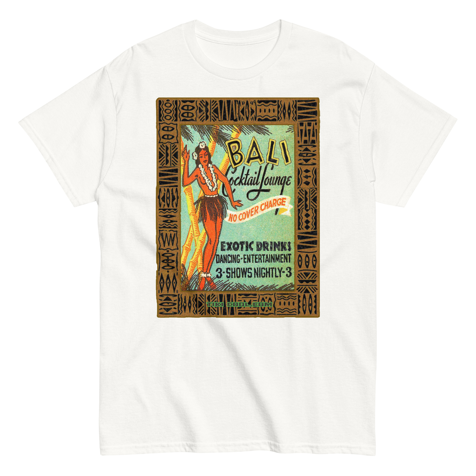 Retro Exotic Bali Lounge - Casual Classic Unisex Tee - Image 12