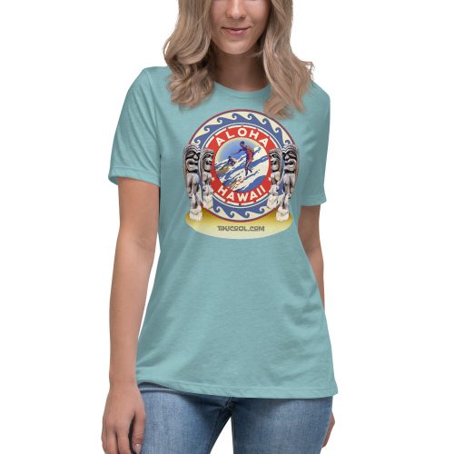 Retro Royal Hawaiian Surfriders - Gal's Relaxed Tee