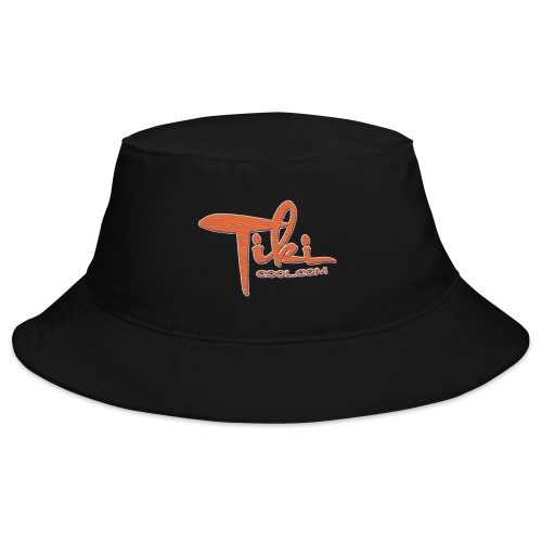 Comfy Cotton Mid-Mod Swoop Tiki Logo Bucket