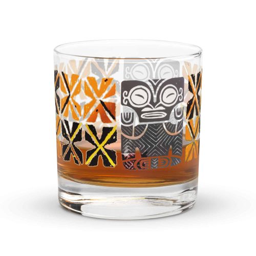 Tapa Tiki Rum & Rocks Tumbler