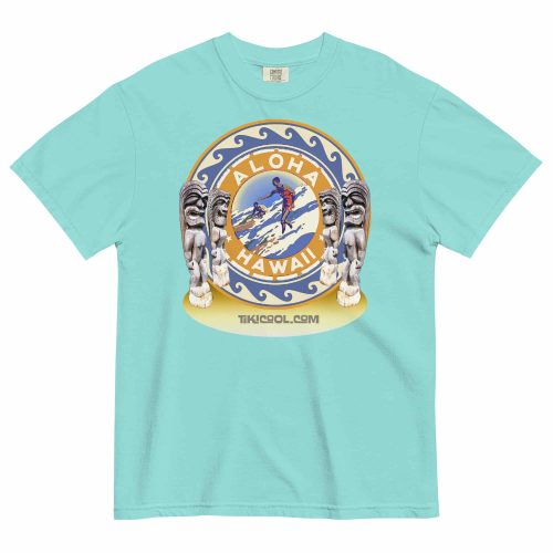 Retro Royal Hawaiian Surfriders - Premium Heavyweight Unisex Tee