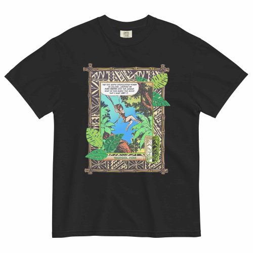 Enchanted Jungle Swinger - Premium Heavyweight Unisex Tee