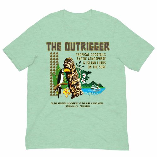 Surf & Sand Outrigger Lounge - Premium Fashion Fit Unisex Tee